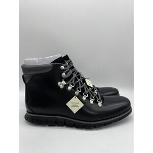 Cole Haan Zerogrand Causal Waterproof Leather Boots C35594 Men's 10.5M